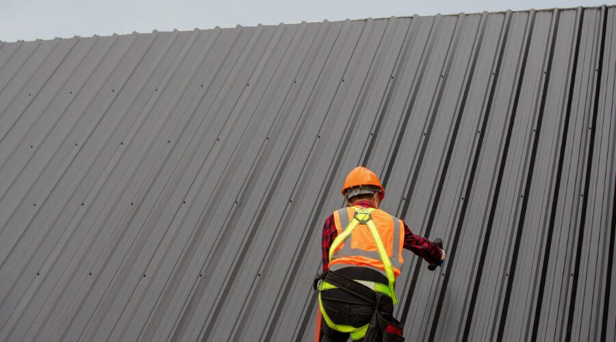 Professional metal roof repair in North Kingstown, RI